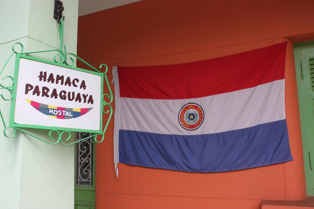 Hamaca Paraguaya Hostel Asuncion Exteriör bild